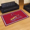 0086227 mlb st louis cardinals 5x8 plush rug 360