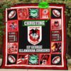 St. George Illawarra Dragons Blanket Quilt Rze1