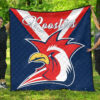 Sydney Roosters Blanket Quilt TR21
