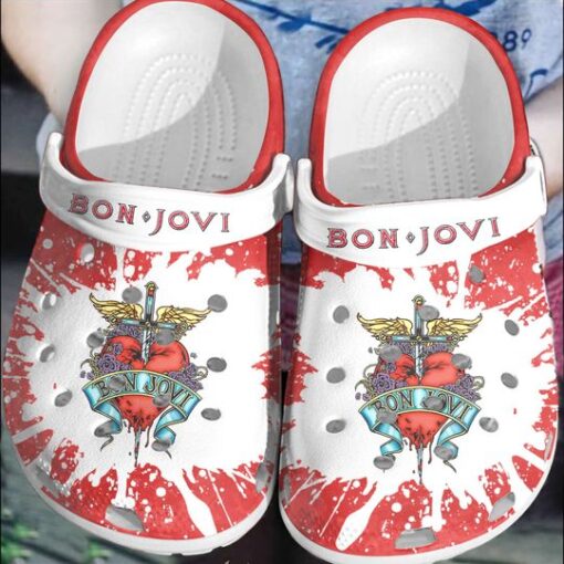 15 Bon Jovi crocs clog crocband 1