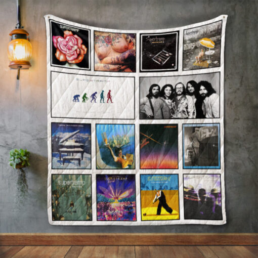 1589977396 supertramp album covers quilt blanket mockup 600x600 1