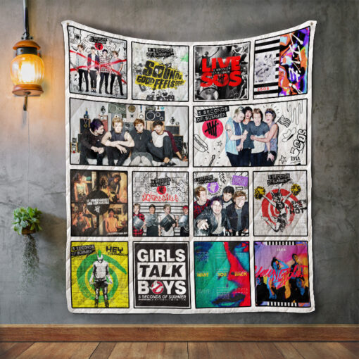 1589977613 5 seconds of summer album covers quilt blanket mockup