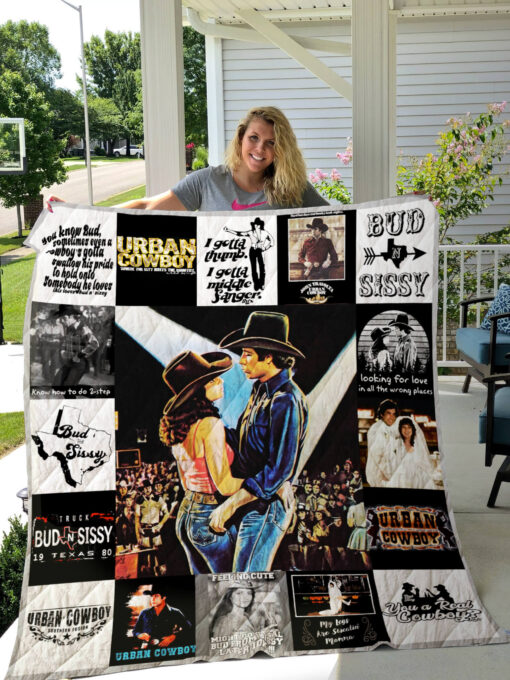 1589980616 urban cowboy t shirt quilt blanket