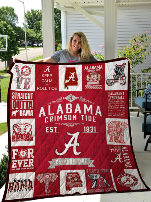 1589991032 alabama crimson tide quilt blanket 7