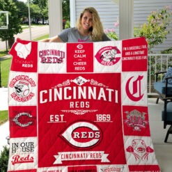 Cincinnati Reds Blanket Quilt TN