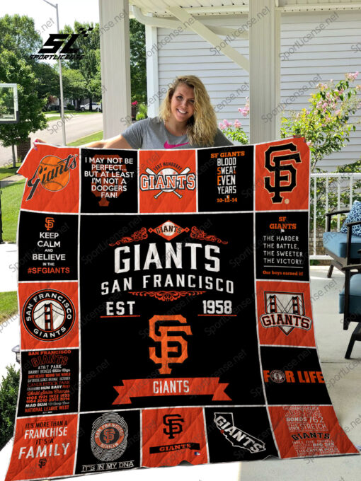 1589991100 mlb san francisco giants quilt blanket EC369A