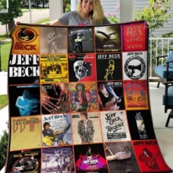 Jeff Beck 1 Quilt Blanket Quilt Rze1