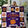Clemson Tigers Blanket Quilt Rze2