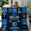 Dallas Mavericks Blanket Quilt Rze2
