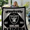 Las Vegas Raiders 1 Blanket Quilt Rze1