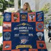 Oklahoma City Thunder 2 Blanket Quilt Rze1