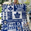 Toronto Maple Leafs Blanket Quilt Blanket Rze2