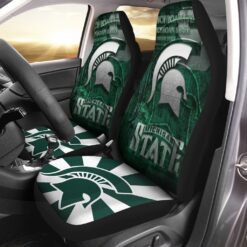 Michigan State Spartans Lover Car Seat Covers Rze2