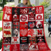 Nebraska Cornhuskers Blanket Quilt TH21