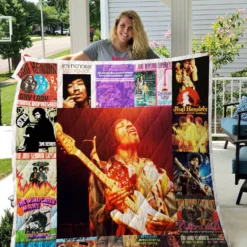 Jimi Hendrix Blanket Quilt TH21