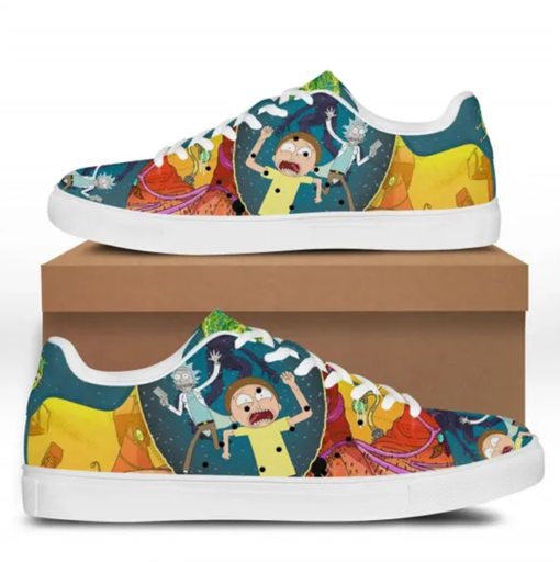 28 Rick And Morty stan smith low top shoes 2