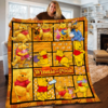 32 Limited Edition Winnie The Pooh Love Hunny Quilt Blanket