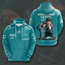 Sebastian Vettel Hoodie Zip Hoodie 3D Rze1
