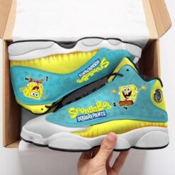 SpongeBob SquarePants Air Jordan 13 Shoes Rze1