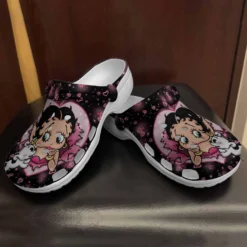 Betty Boop black Lover Crocs TH21