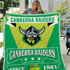 Canberra Raiders Blanket Quilt CCHU