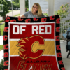 Calgary Flames Quilt Blanket Quilt Rze1