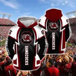 South Carolina Gamecocks Hoodie Zip Hoodie 3D Rze1