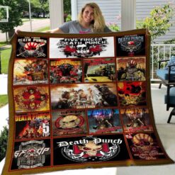 Five Finger Death Punch 1 Blanket Quilt L21