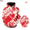 Coca-Cola Hoodie Zip Hoodie 3D L21