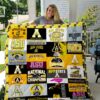Appalachian State Mountaineers Quilt  Blanket Quilt Rze2