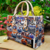 Edmonton Oilers Leather Bag Rze1