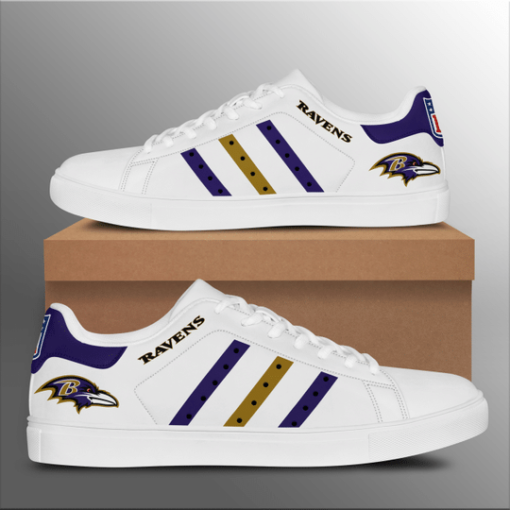 Baltmore Ravens Stan Smith Low Top Shoes