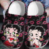 Betty Boop Crocs Clog Shoes1