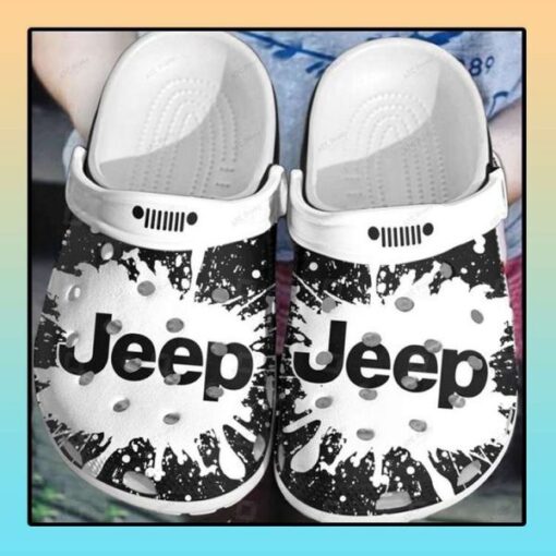 Black2BWhite2BJeep2BCrocs2BCrocband2BClog2BShoes2BFor2BJeep2BLover B2Oab 600x600 1