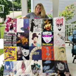 Boy George Culture Club  Blanket Quilt Rze2