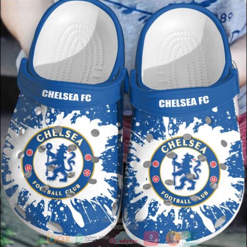 Chelsea Football Club logo crocs crocband clog