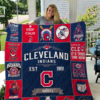 Cleveland Guardians Blanket Quilt TH21