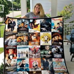 Daniel Craig 007 Blanket Quilt Rze2