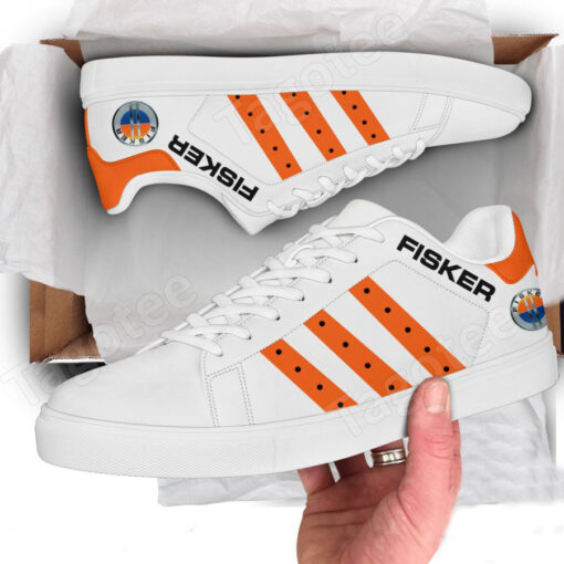 Fisker Logo Print Stan Smith Shoes EmonShop