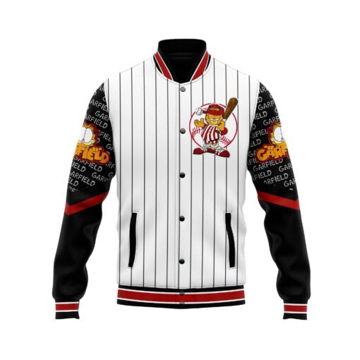 Garfield custom baseball jacket 3