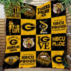 Grambling State Tigers Blanket Quilt  Rze2
