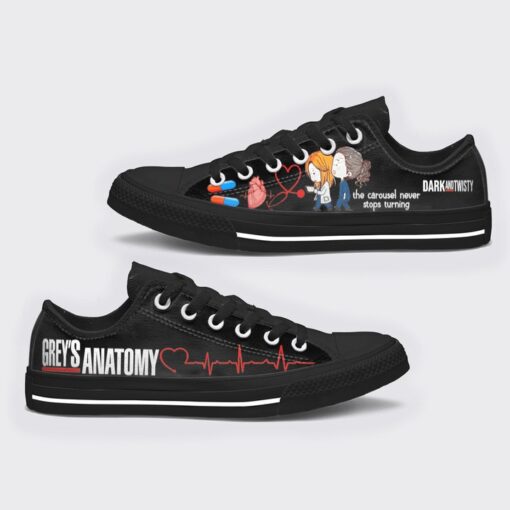 Greys Anatomy Low Top Shoes2