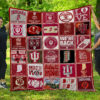 Indiana Hoosiers Indiana Hoosiers Blanket Quilt TH21