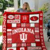 Indiana Hoosiers Lover Blanket Quilt Rze2