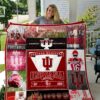 Indiana Hoosiers  Blanket Quilt Rze2