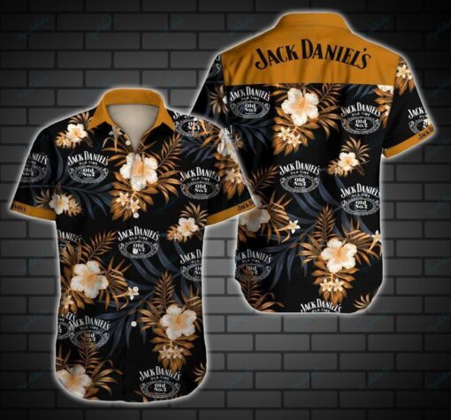 Jack Daniels Hawaiian Shirt Summer Shirt