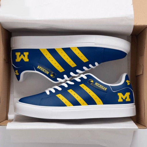 K0601 006xxxMichigan wolverines big10 champion stan smith low top shoes.jpg