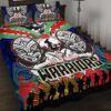 New Zealand Warriors Quilt Bedding Set Rze1
