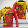 McDonald's  Hoodie Zip Hoodie 3D L21