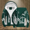 Michigan State Spartans 3d Printed Unisex Fleece Zipper Jacket